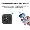 SQ29 Mini IP Camera HD WiFi Safety Night Vision Waterproof Video Camcorder DVR Magnetic Suction Camera Aerial Photography Camera built in 32GB