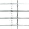 Adjustable Security Grille for Windows with 4 Crossbars 19.7"-25.6"