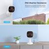 Jennov 3MP 2K Outdoor/Home Mini Cam Wireless Security Camera System Night Vision NVR with 500G HDD Kit