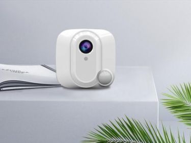 WC8 PIR HD1080P WIFI Camera Portable AI Camera Video Recorder Camcorder 1920*1080P Night Version built in 32GB (colour: white)