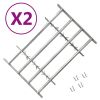 Adjustable Security Grilles for Windows 2 pcs 39.4"-59.1"