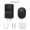 Smart Wireless WiFi Doorbell Security 2 Way Intercom Visual Bell Chime Night Vision Camera Door Bell