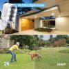 Jennov 2K 3MP Solar Security Camera Outdoor Wireless Battery Powered WiFi Home